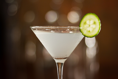 Shutterstock.com/Cucumber martini