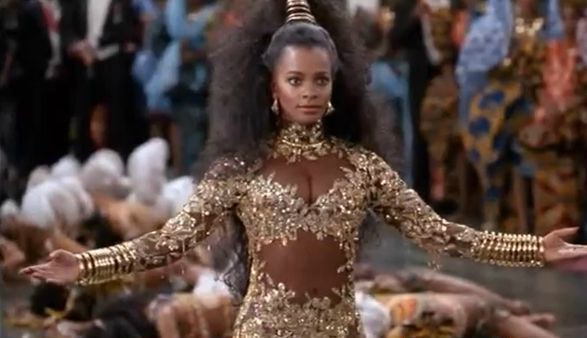 Vanessa Bell Calloway Wears Coming To America Costume And Slays