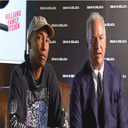 Pharrell Williams & Family Announce Product Line With Dean & DeLuca Grocery  Stores – Billboard