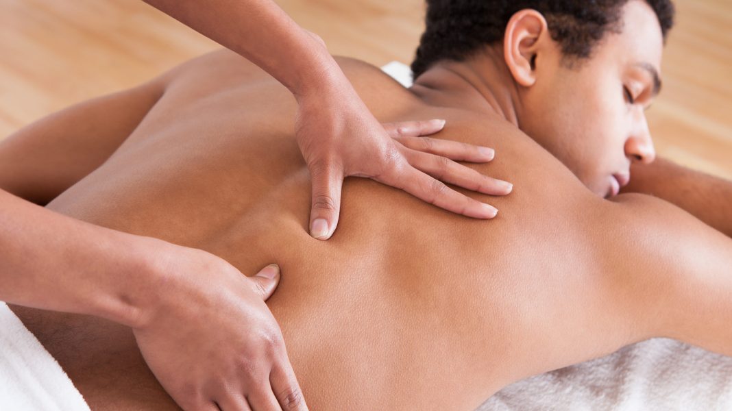 A full-length massage