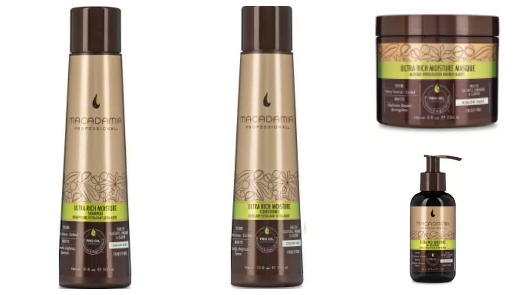 Lave Auckland importere She Tried It! Macadamia Professional's Ultra Rich Moisture Collection