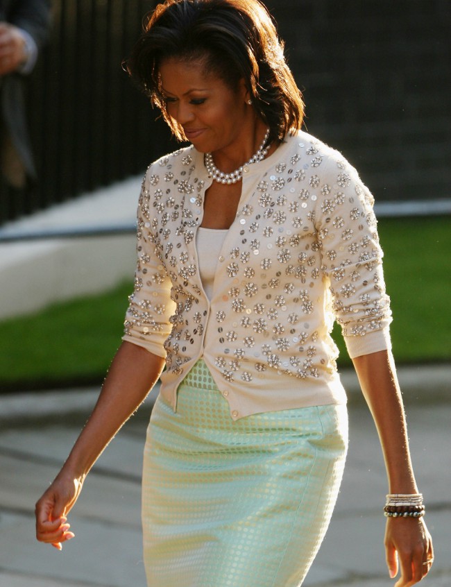 Michelle Obama J Crew stars wearing affordable brands