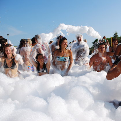 Flickr.com/Foam party