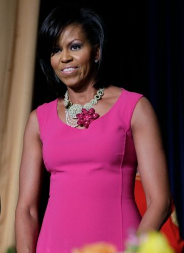 Looks Of Michelle Obama At The White House Correspondents Dinner