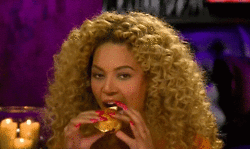 beyonce eating