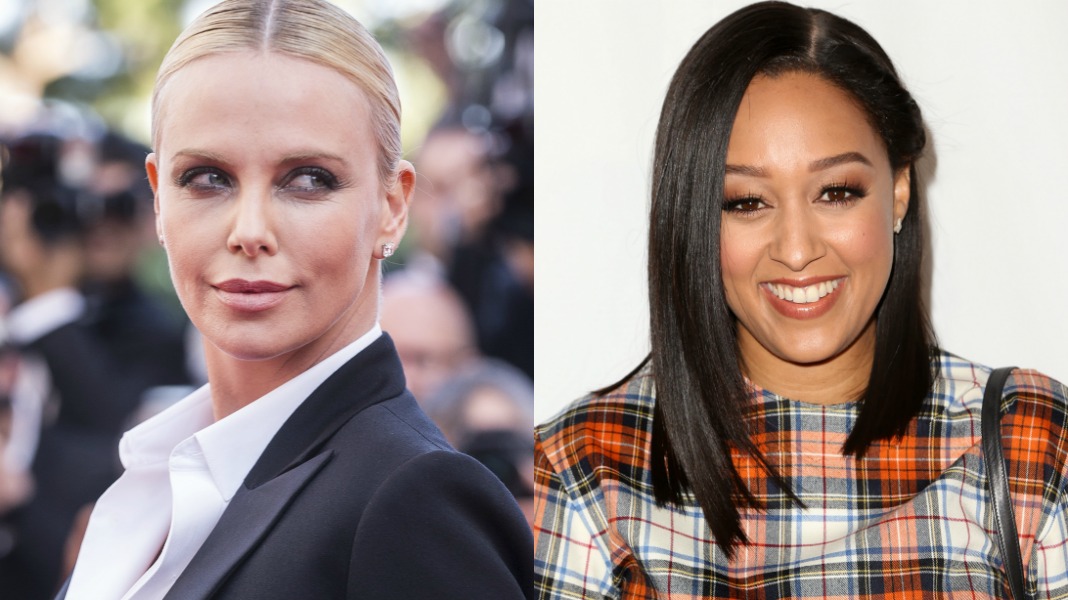 Charlize Theron Is Sorry If She Hurt Tia Mowry's Feelings At SoulCycle