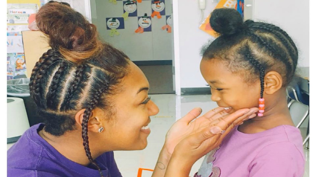 Teacher Wears Same Hairstyle As Student To Show She's Important