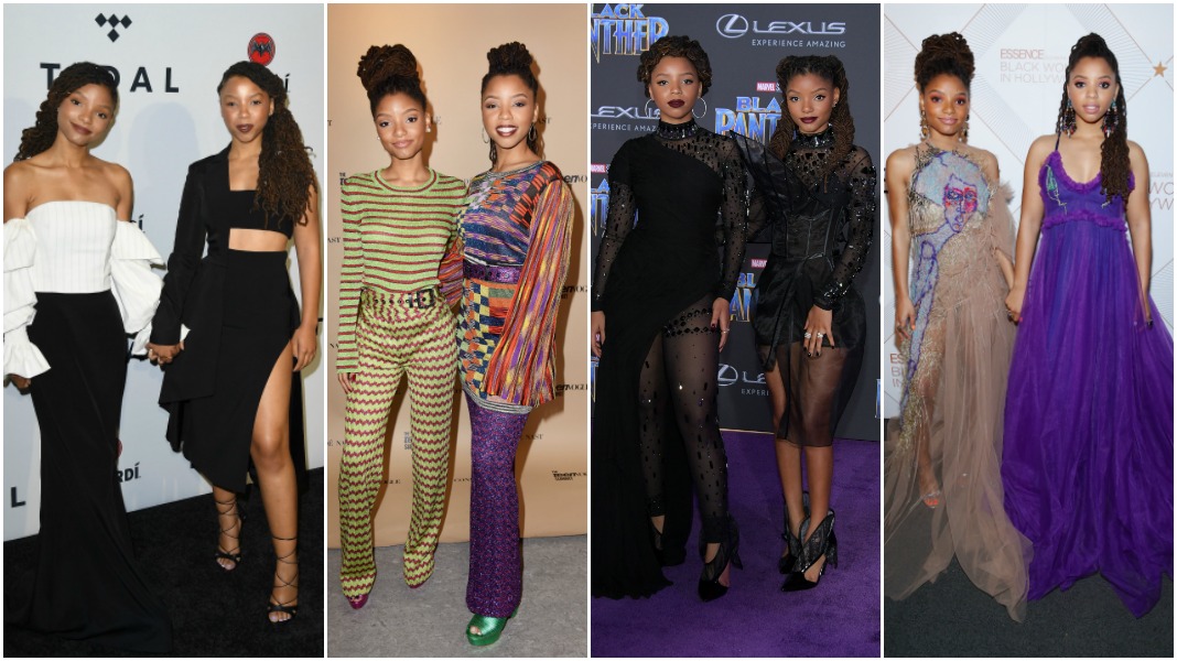 Chloe x Halle talk sister style and dressing up leggings