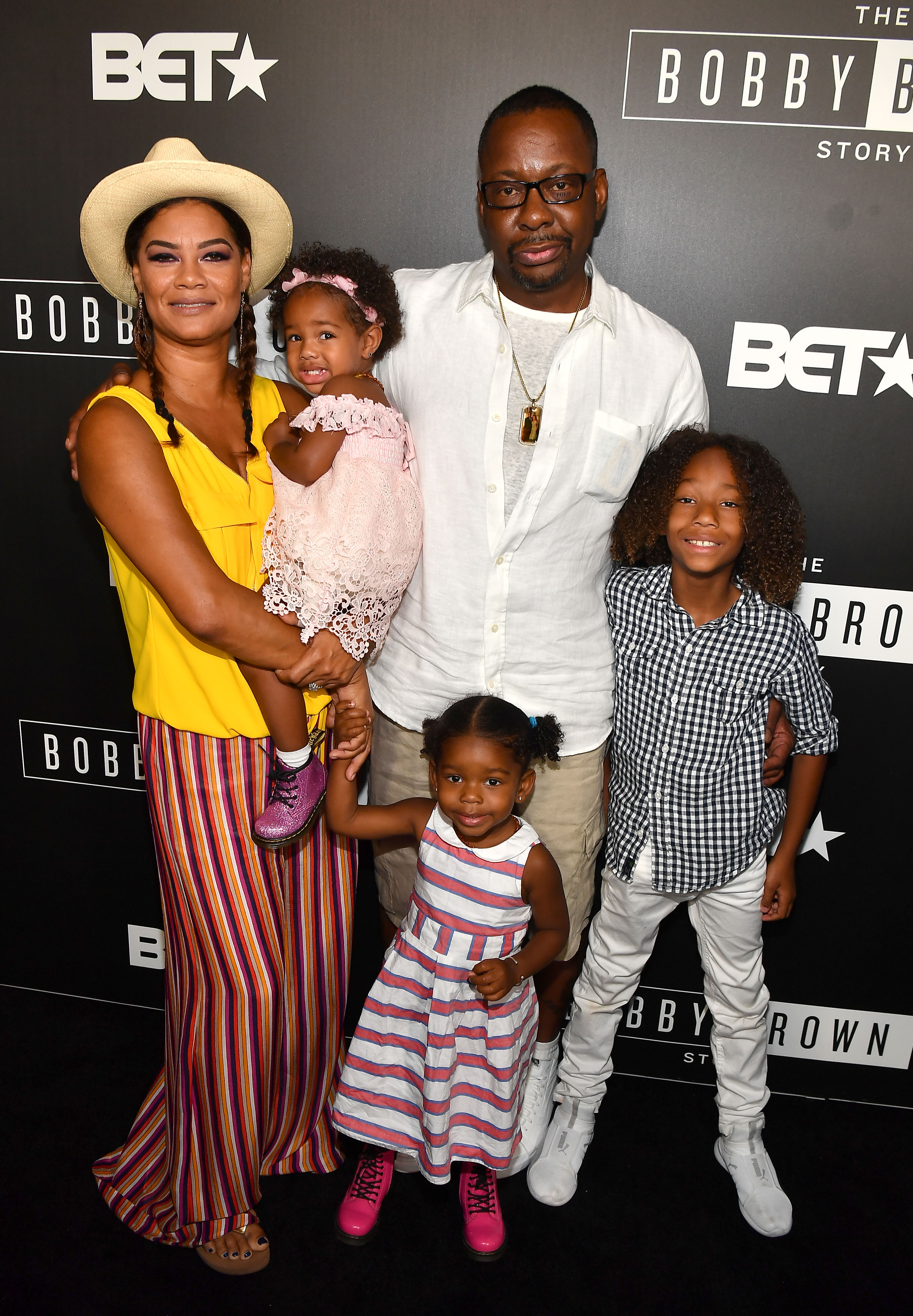 Bobby Brown and Family