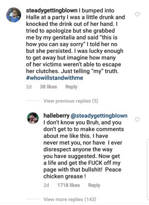 Man Accuses Halle Berry Of Sexual Assault, She Cusses Him Clean Out