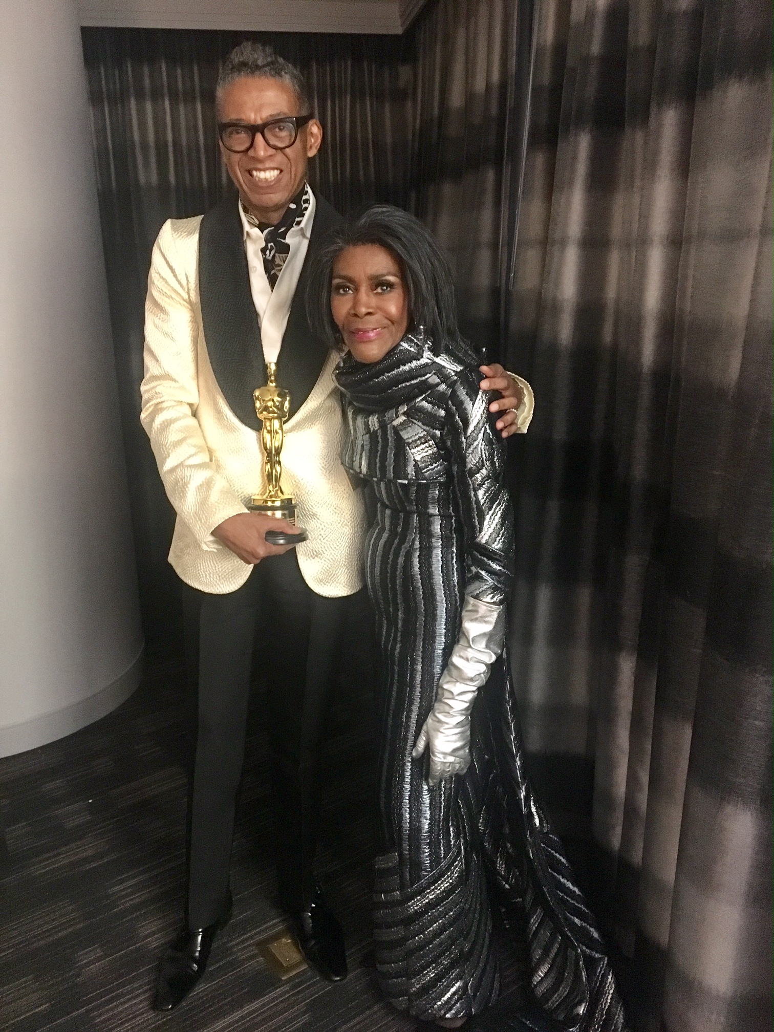 Cicely Tyson and B. Michael