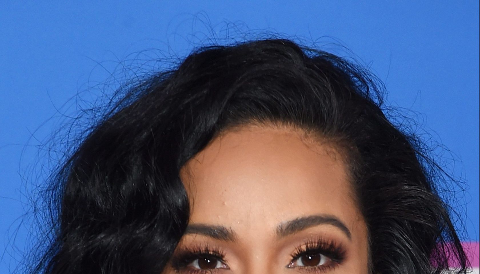 Erica Mena, blue monkey, Dubai, Birthday, 36, Spice, Lena Berisha gown,