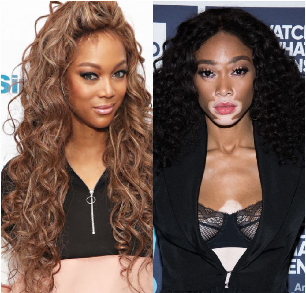 Tyra Banks Winnie Harlow