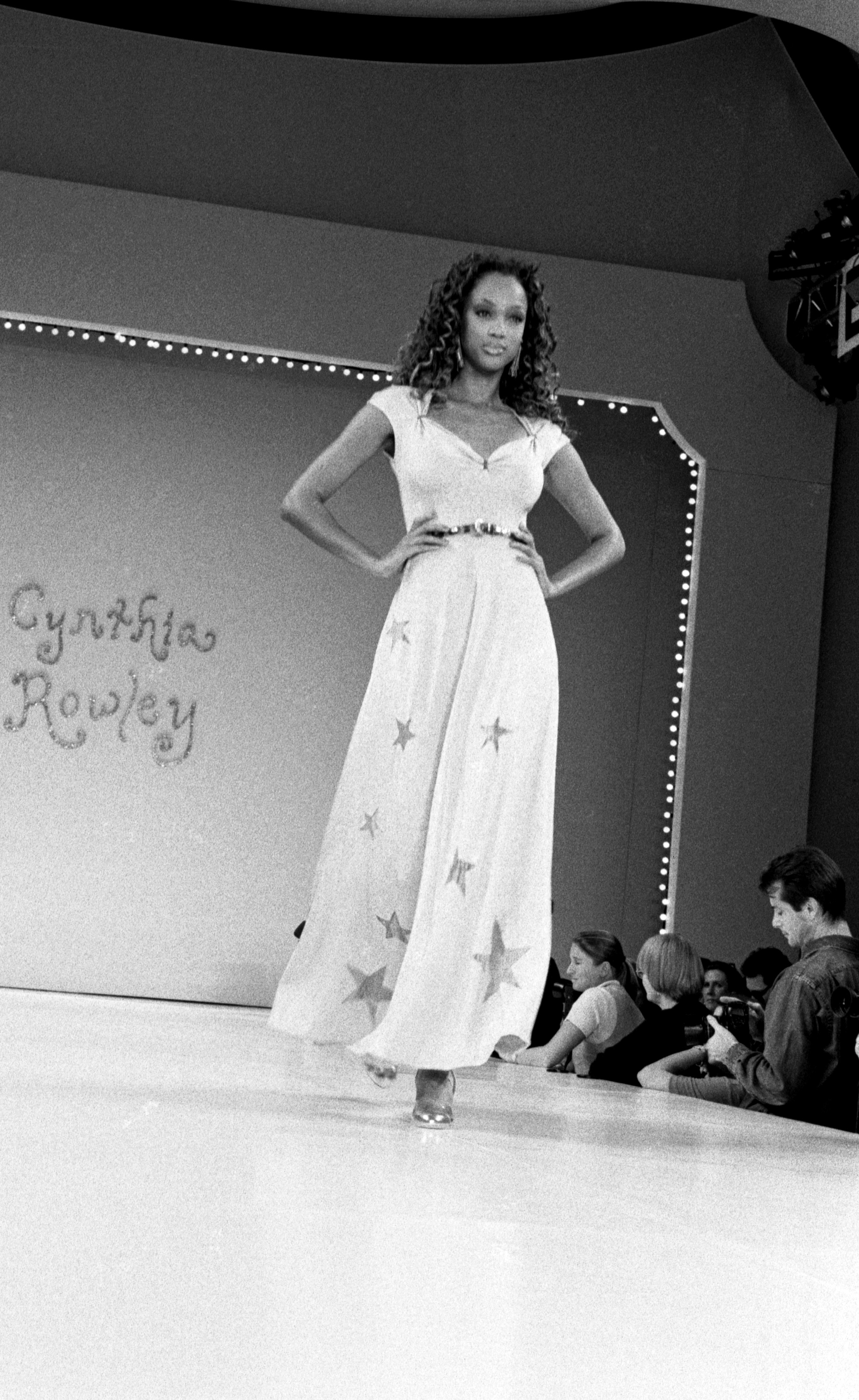 Tyra Banks Models Rowley