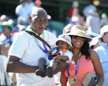 Celebrity Sighting At Sony Tennis Open 2013 - March 21, 2013