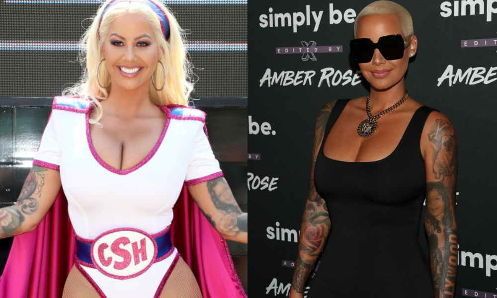 Amber Rose breast transformation