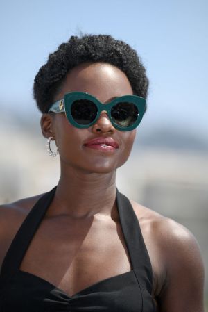 Celebrities with afros.
