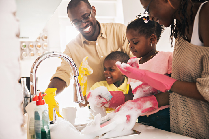 messy home and stress