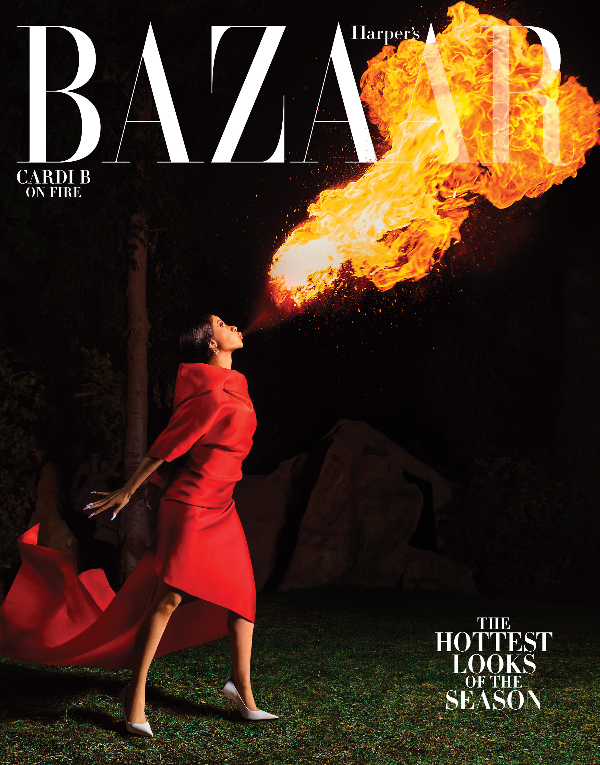 Cardi B. Harper's Bazaar Spread