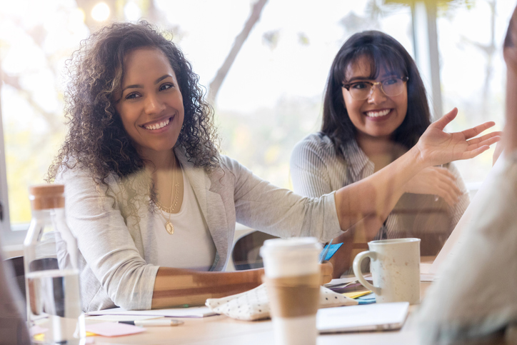 a woman in the workplace