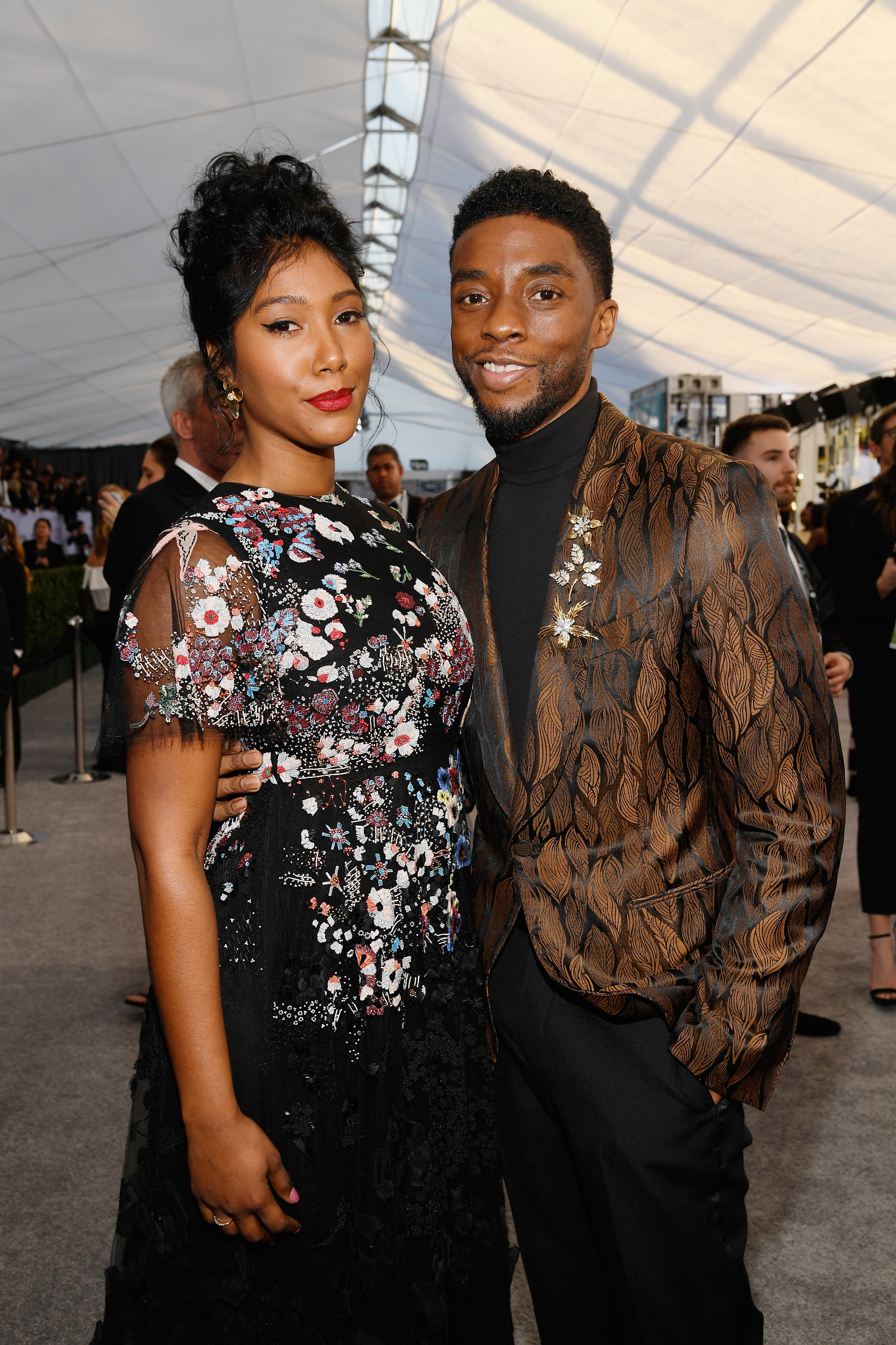 Chadwick Boseman girlfriend