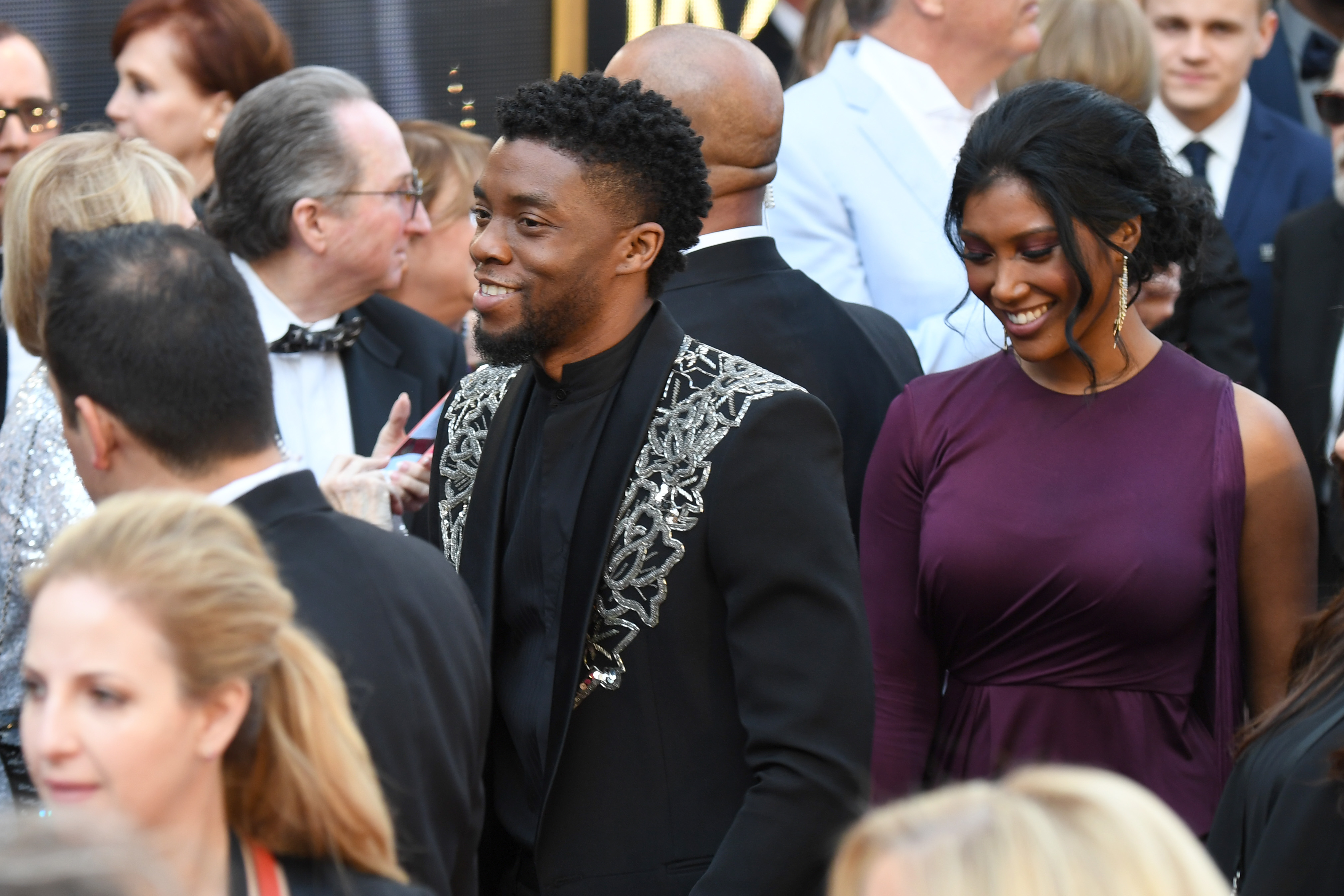 Chadwick Boseman girlfriend