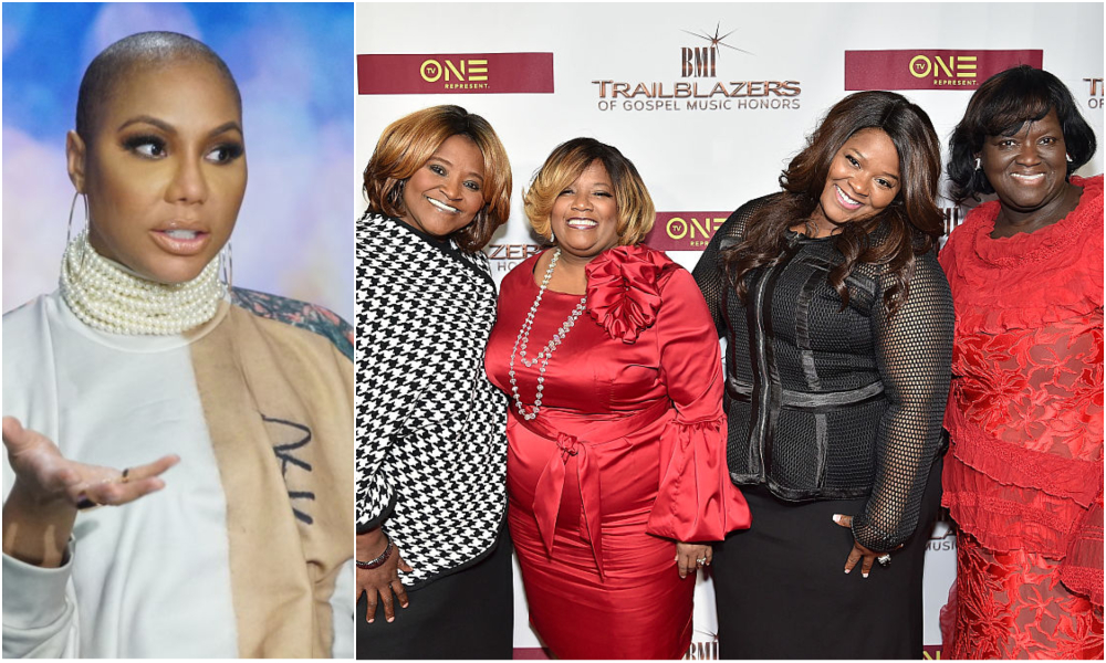 Tamar Braxton and Pace Sisters