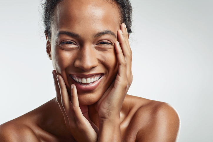 It feels good to finally have flawless skin