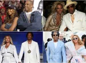 Beyoncé and Jay-Z over the years
