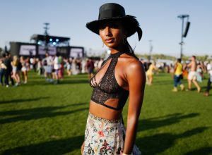 Street Style and Celebrity Sightings During Coachella Festival