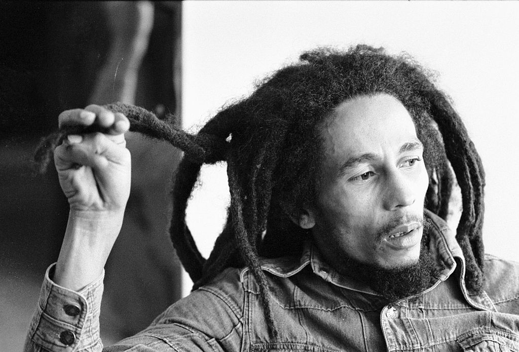 Jamaican singer Bob Marley seen here in interview with the Daily Mirror following the ban on his performing in London du