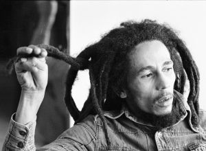Jamaican singer Bob Marley seen here in interview with the Daily Mirror following the ban on his performing in London du