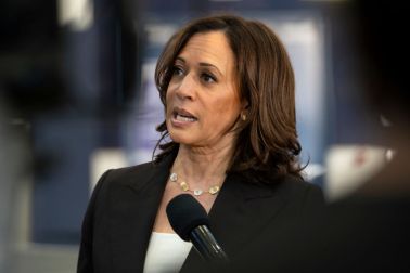 Democratic presidential candidate, U.S. Senator Kamala...
