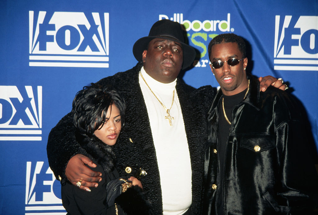 Little Kim, The Notorious B.I.G., and Sean 