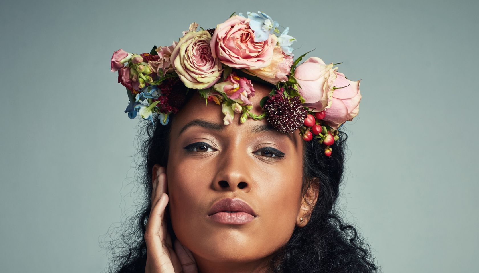 She was blessed with beauty to rival mother nature