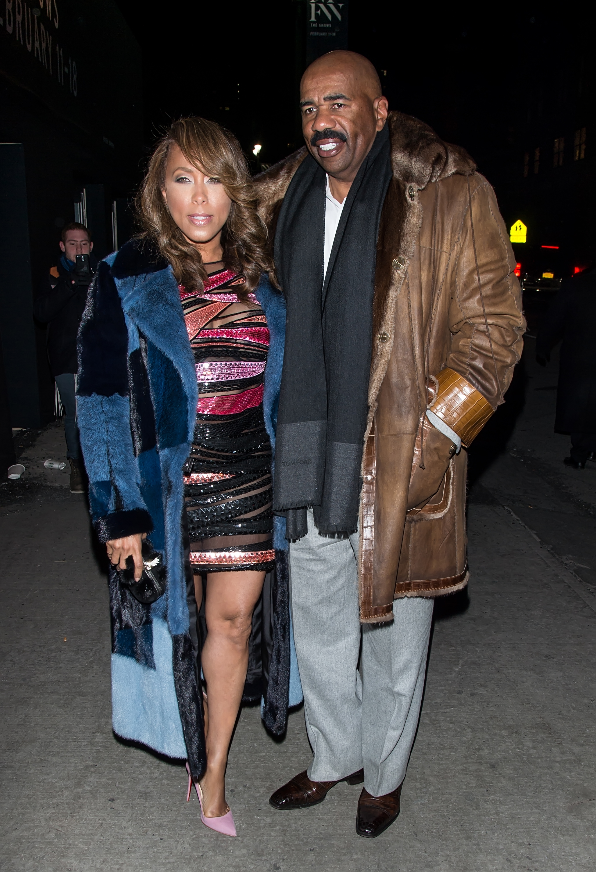 Steve Harvey and Marjorie Harvey