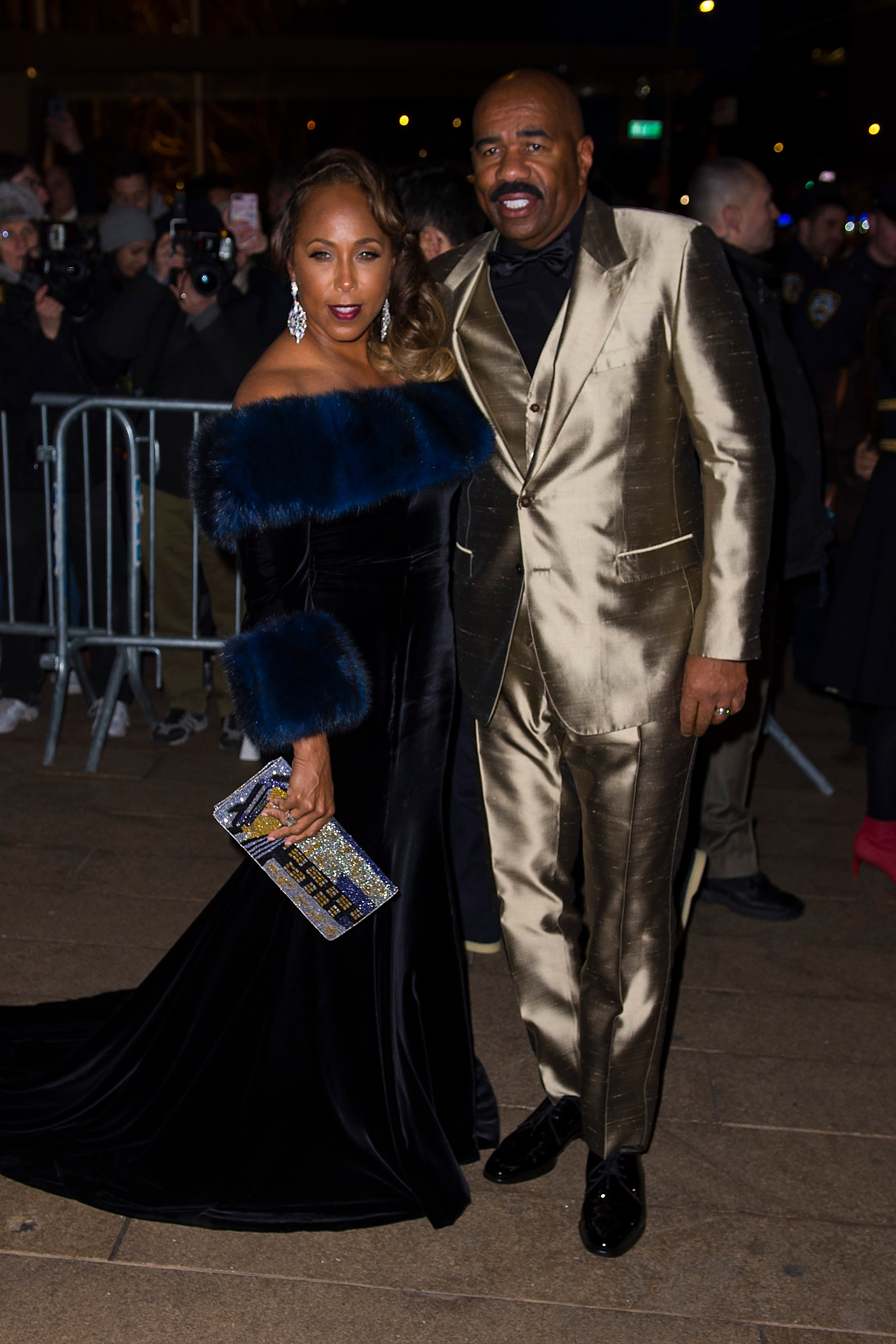 Steve Harvey and Marjorie Harvey