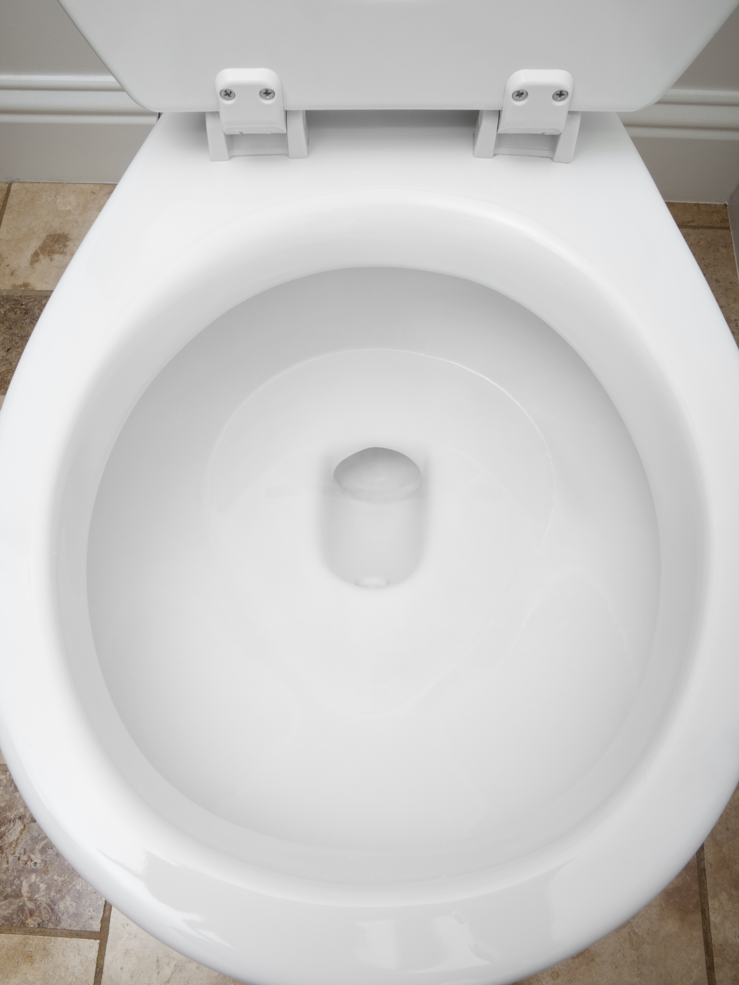 Toilet bowl - stock photo