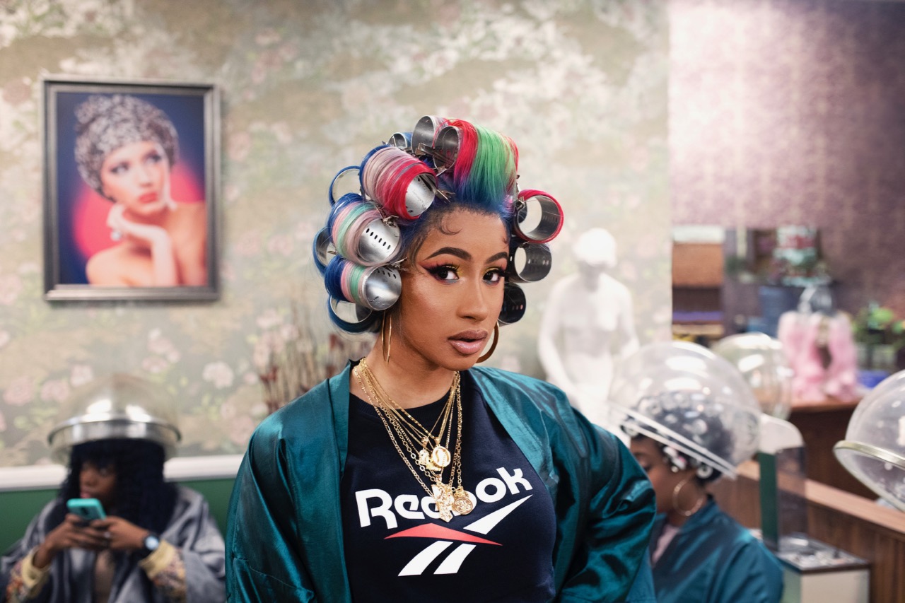 Cardi Shows The Of A Good Set In New Reebok Ad