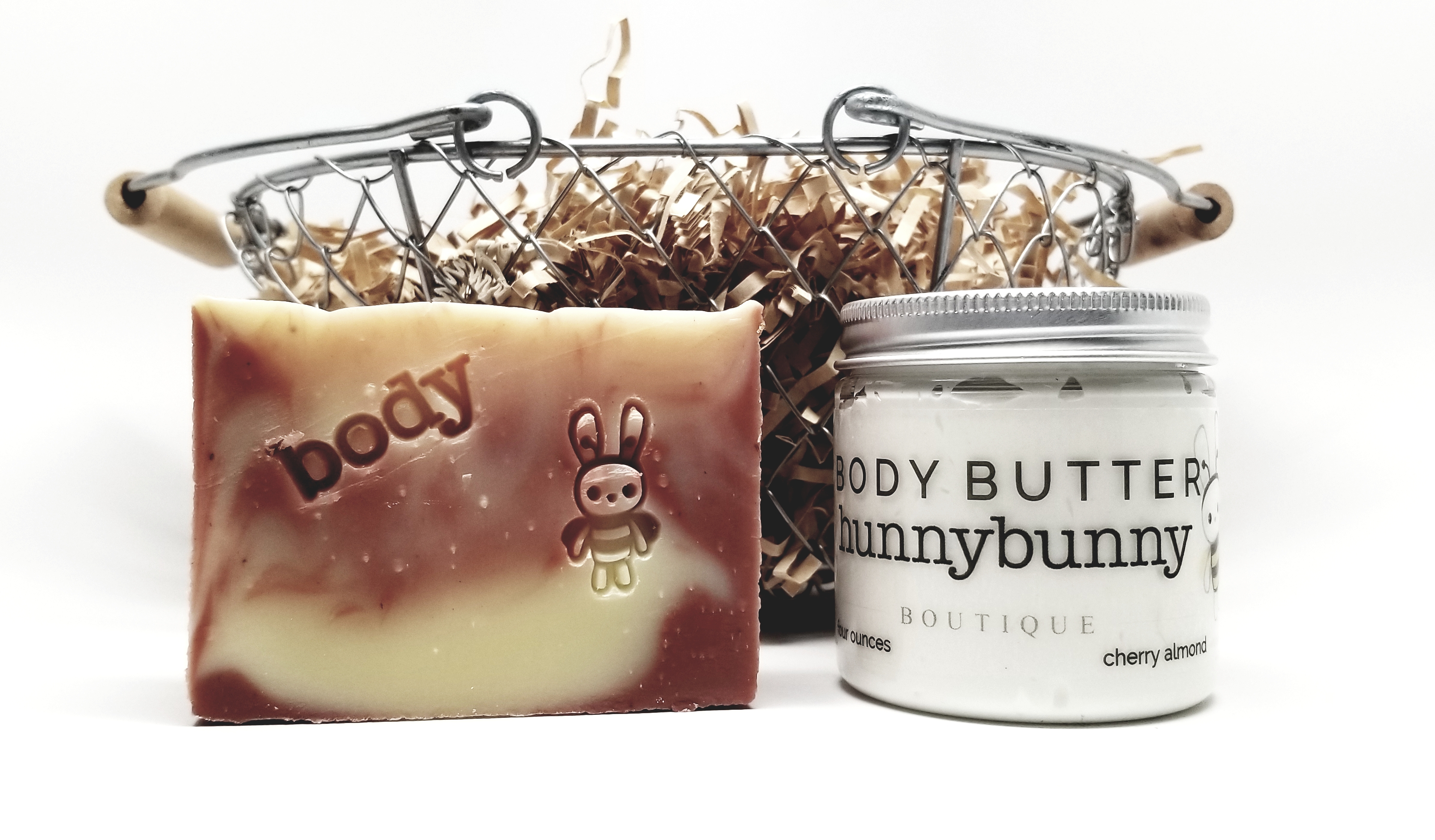 HunnyBunny Boutique Simply Shea Cherry Almond Whipped Body Butter