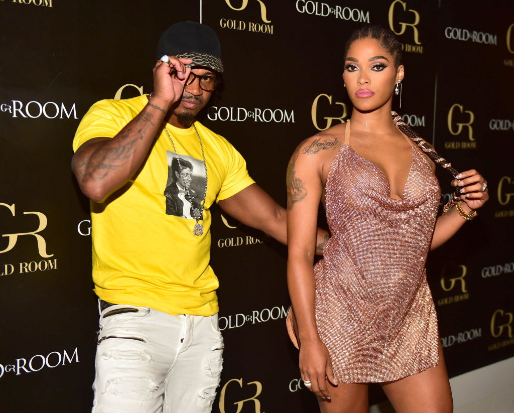 Stevie J. + Joseline Hernandez Host Gold Room