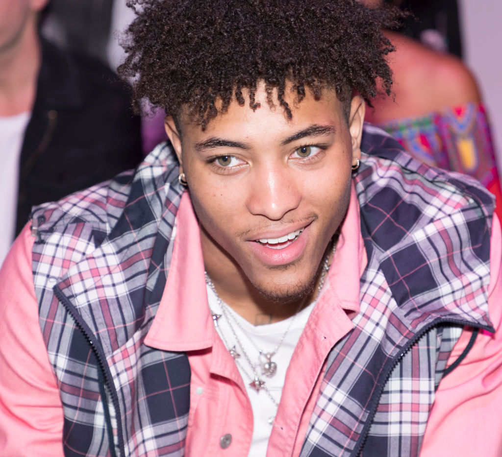 Basketball Player Kelly Oubre Jr. attends Feng Chen Wang...