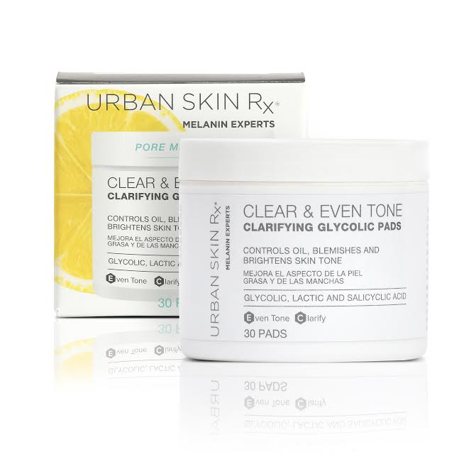 Urban Skin Rx Clear & Even Tone Glycolic Pads