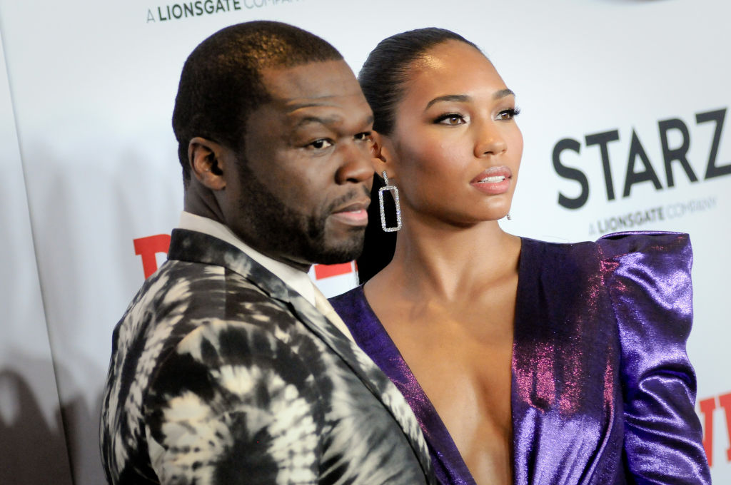 Curtis "50 Cent" Jackson (L) and Samira attend the Power...