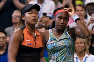 Coco Gauff & Naomi OsakaTENNIS-US-OPEN