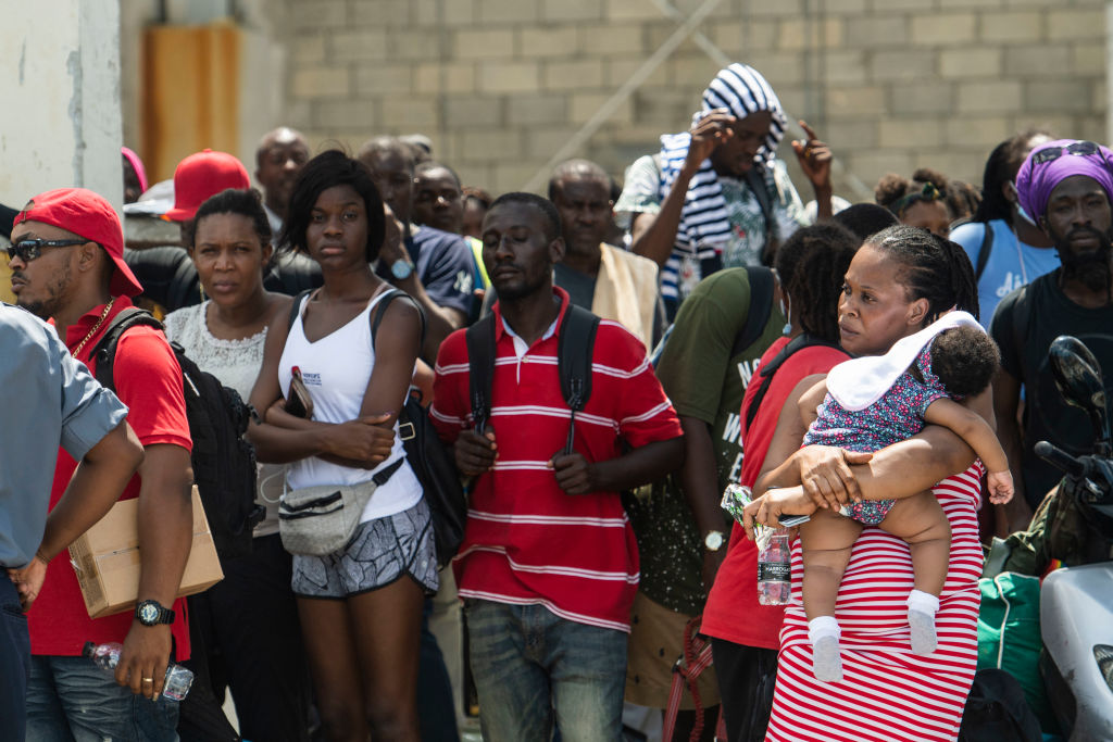 Damage from Hurricane Dorian in the Bahamas