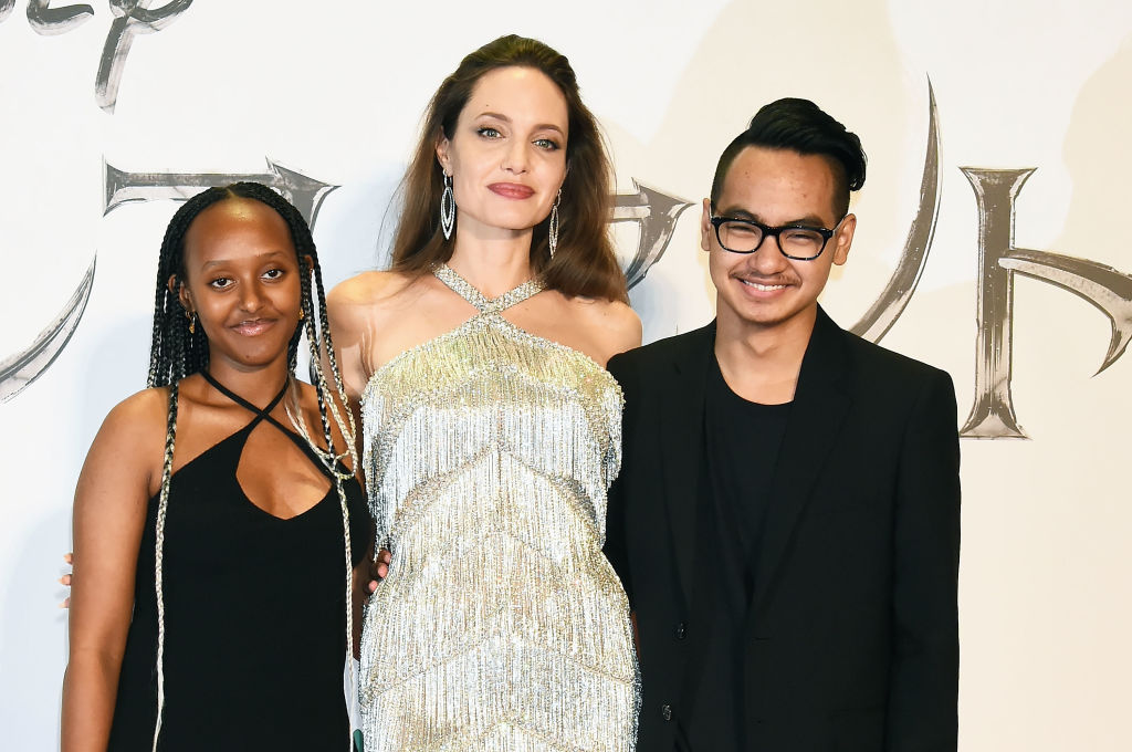Angelina Jolie & Daughter Zahara Bond In New York City: Photos