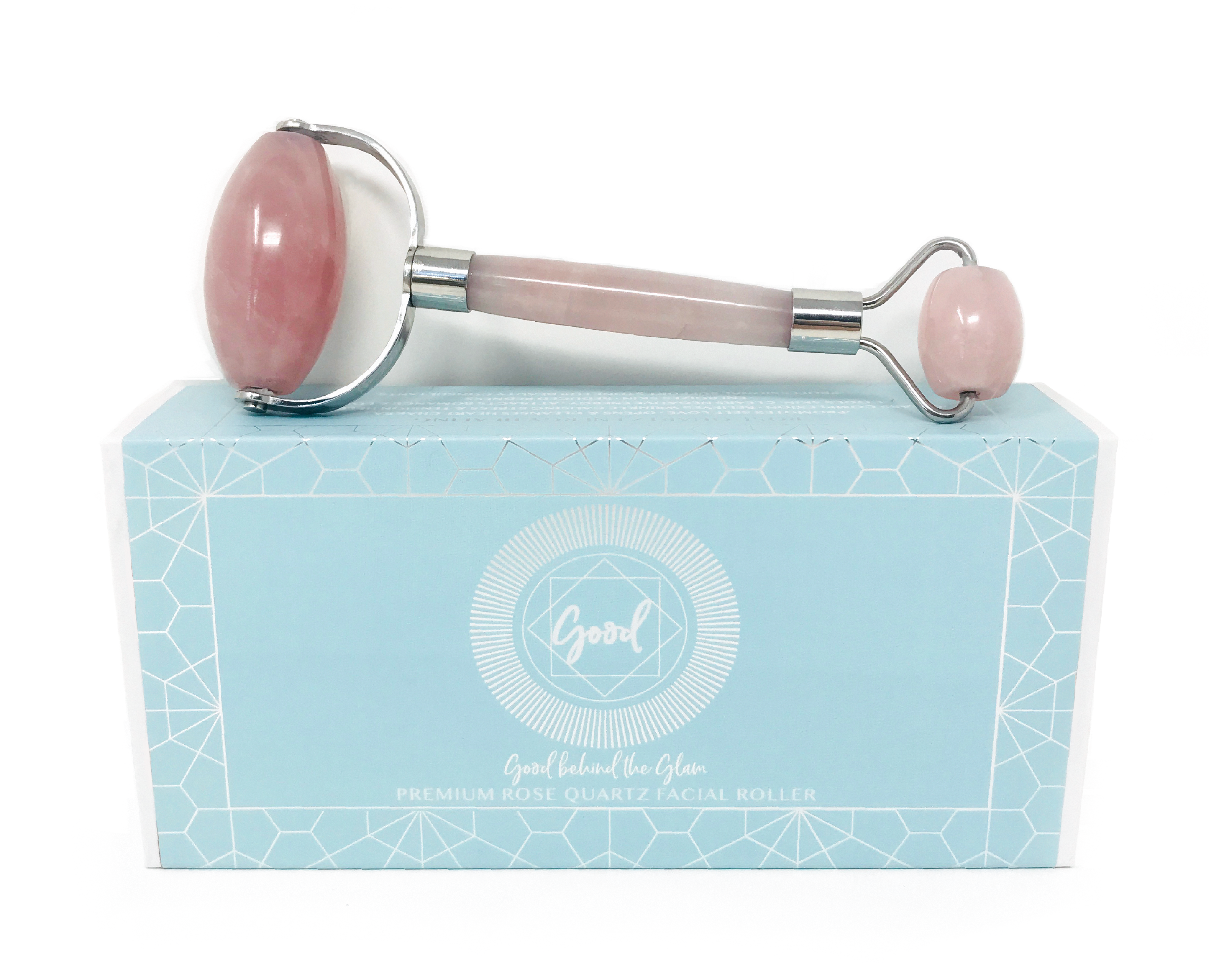 Good Behind the Glam Rose Quartz Face Roller