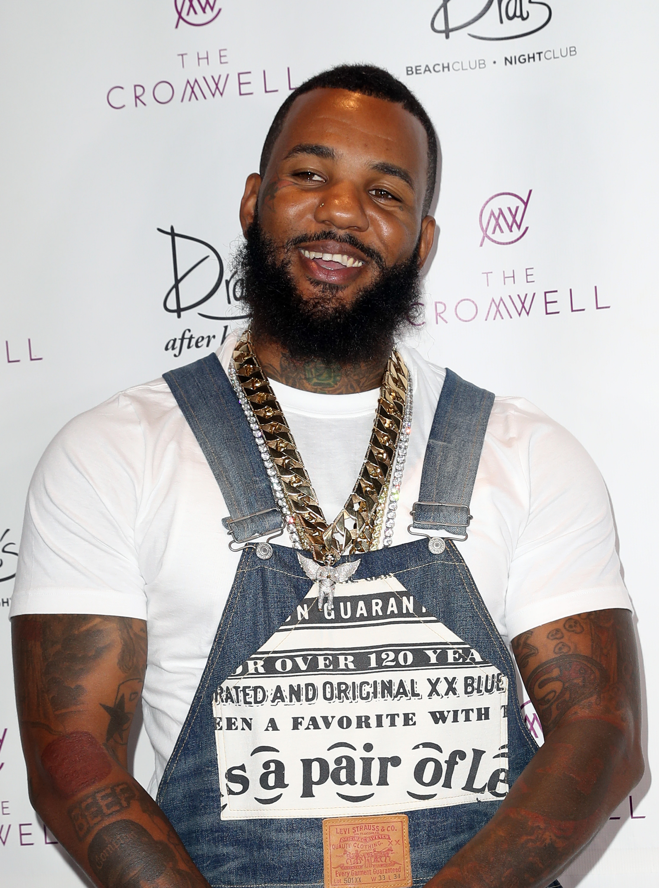 Rapper The Game at Drais