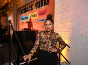 Angela Yee at the Food Network & Cooking Channel New York City Wine & Food Festival presented by Capital One - Flashback Friday presented by Maker's Mark hosted by Rev Run with special appearance by Angela Yee